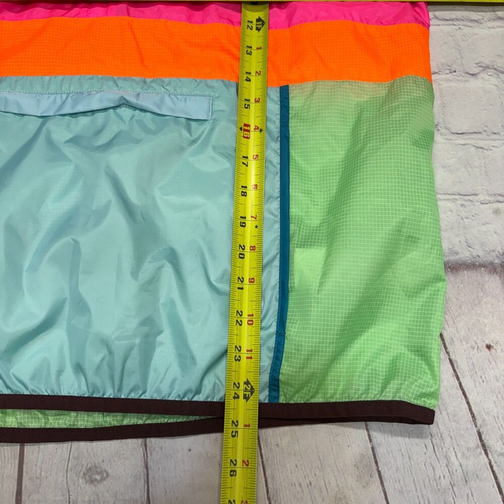 Cotopaxi Women Hooded Teca Half-Zip Windbreaker Jacket Size Large D127 -18 - Picture 4 of 13